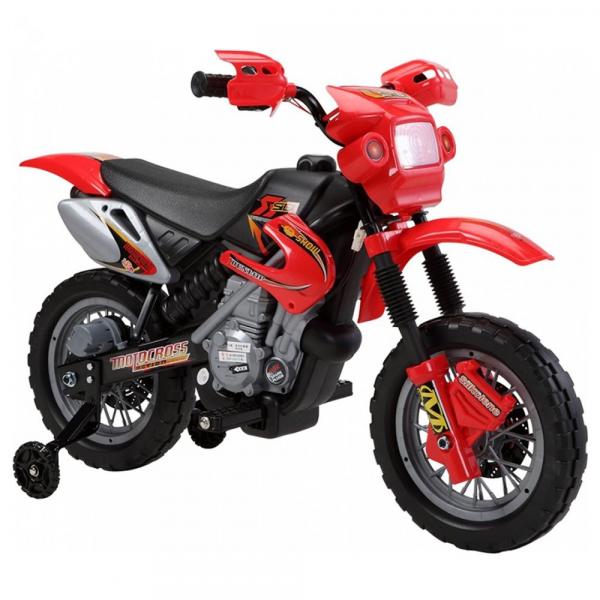 Moto Elétrica Infantil Vermelha Bel Fix
