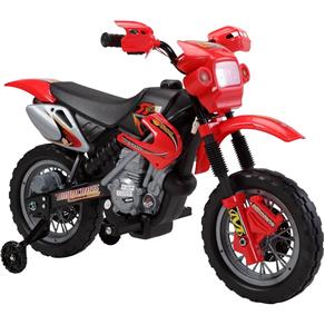Moto Elétrica Infantil Vermelho Bel Brink