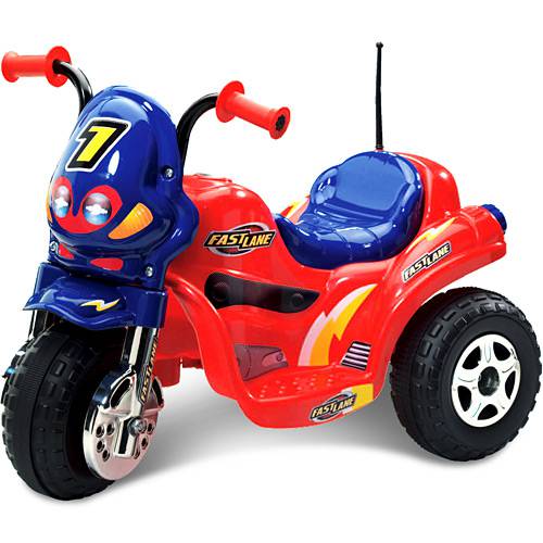 Moto Elétrica Kids Azul e Vermelha - Stillo