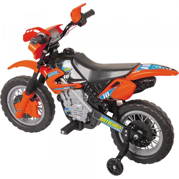Moto Elétrica Motocross 244 Homeplay Vermelha
