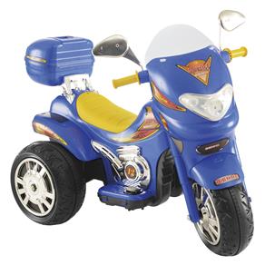 Moto Elétrica Sprint Turbo Biemme Brinquedos 12V - Azul