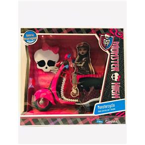 Moto Monstercycle Monster High Candide Rádio Controle 27Mhz