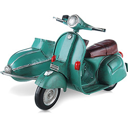 Moto Scootor Sideberth - M2207-1 - Verde - Classic Home