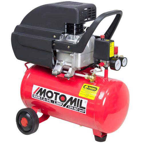 Motocompressor Mam 7,4/24l 1.5hp - Motomil