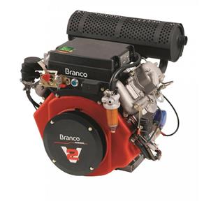 Motor a Diesel 18 Hp 4 Tempos Partida Elétrica - Bd-18.0G2 - Branco - 93701