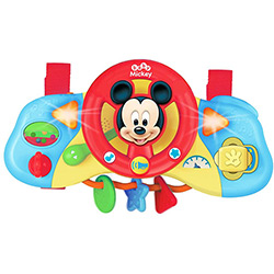 Motorista Mickey Azul com Amarelo e Vermelho - Disney