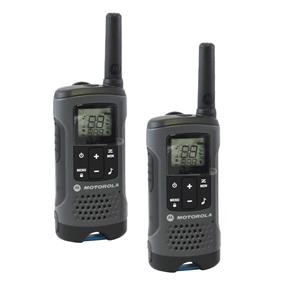 Motorola Rádio Comunicador Talkabout 32km T200mc 2 Unidades- Cinza