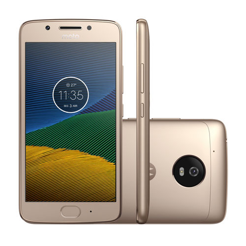 Motorola Xt1672 Moto G5 Dourado