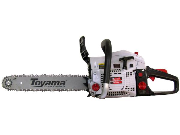 Tudo sobre 'Motosserra à Gasolina Toyama 46cc 2 Tempos 16” - 11000RPM TCS46H-GII'