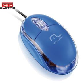 Mouse Classic Óptico Usb Azul Multilaser