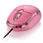 Mouse CLASSIC Optico USB Multilaser MO002 PINK