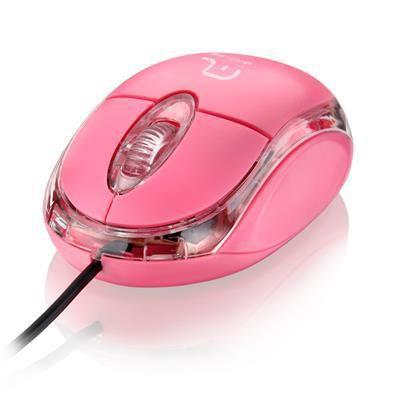 Mouse Classic Rosa Usb Mo002 Multilaser