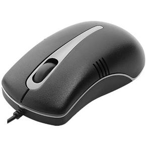 Mouse Coletek MS3203-2 BSI USB Preto e Prata