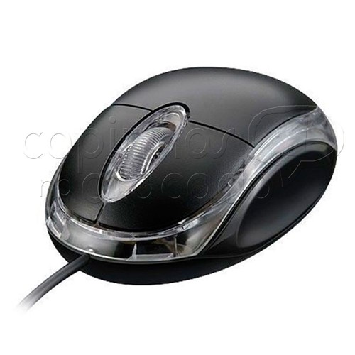 Mouse com Fio Basic - Preto Mouse com Fio Basic - Cores Sortidas