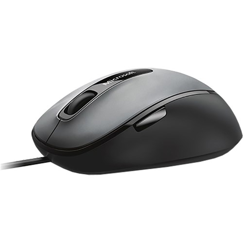 Mouse com Fio Comfort Usb - 4Fd00025 - Microsoft (Preto/~Cinza)