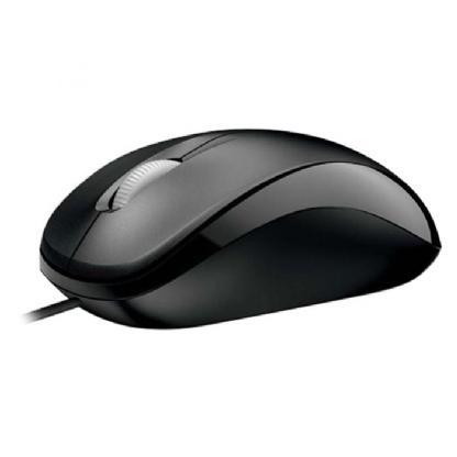 Mouse com Fio Compact Usb Preto U8100010 - Microsoft
