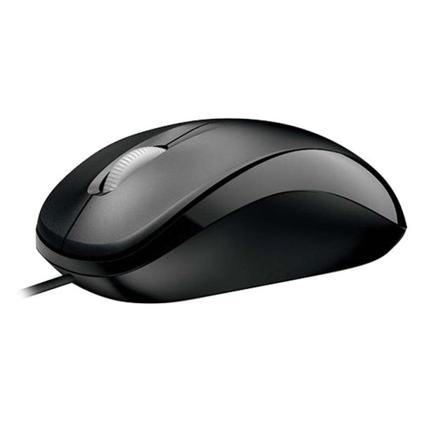 Mouse com Fio Compact Usb Preto U8100010 - Microsoft