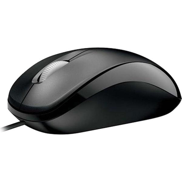 Mouse com Fio Compact Usb - U8100010 - Microsoft (preto)