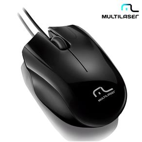 Mouse com Fio USB Sport Preto MO193 - Multilaser