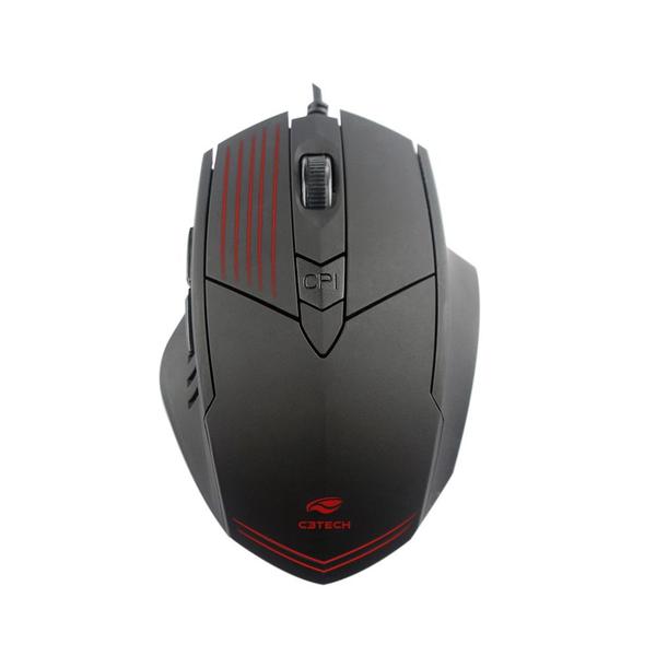 Mouse C3tech Gamer Mg-10bk Preto
