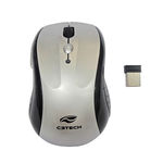 Mouse C3tech Sem Fio Rc/nano M-w108 Sl Prata