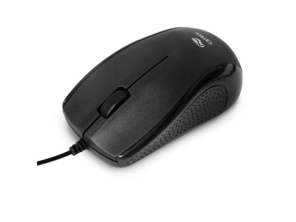 Mouse C3Tech USB MS-25BK Preto