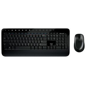 Mouse e Teclado Microsoft Wireless Desktop 2000 M7J-00021 – Preto