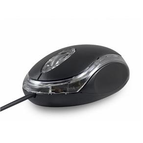 Mouse FM-04 USB Preto - Hardline