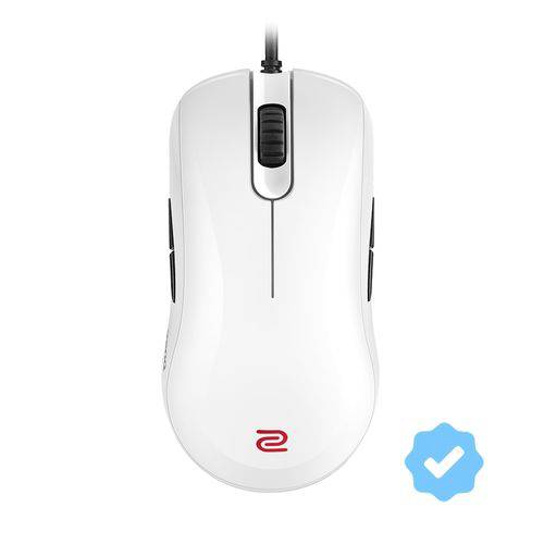 Mouse Gamer Benq Zowie Fk2 White para Esports Fps 3200 Dpi