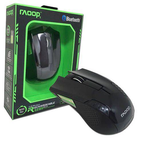 Mouse Gamer Bluetooth S/fio 1600 Dpi USB