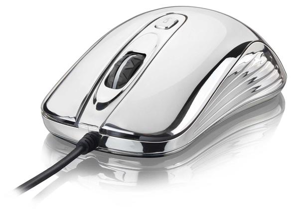 Mouse Gamer Chrome Warrior Usb 1600dpi Mo228 Multilaser