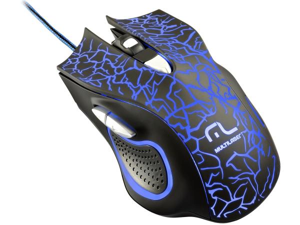 Mouse Gamer com Fio Óptico 2400dpi - Multilaser