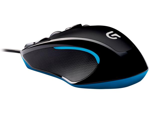 Mouse Gamer com Fio Óptico 2500dpi Logitech - G300s