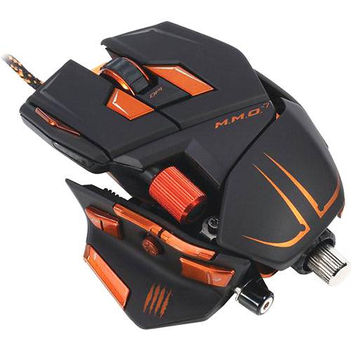 Mouse Gamer Cyborg MAD CATZ MMO 7 Black 5600 DPI