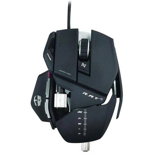 Tudo sobre 'Mouse Gamer Cyborg MAD CATZ RAT 5 Black 5600 DPI'