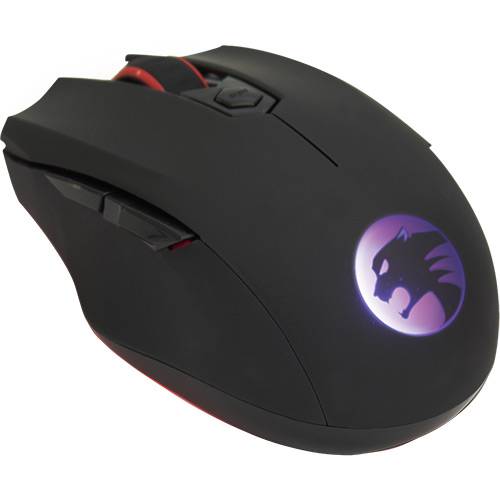 Mouse Gamer DAZZ Atrox 3200 DPI + Leitor Infra-vermelho de 3.2G + 2 Botões Programáveis + Design Ergonômico Ambidestro - PC