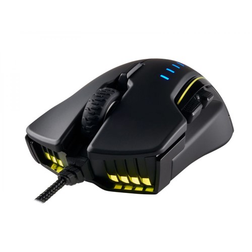 Mouse Gamer Glaive CH-9302011-NA Optico, 16000 DPI, RGB, Preto Corsair