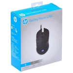 Mouse Gamer Hp - G260 Black -1000/2400 Dpi