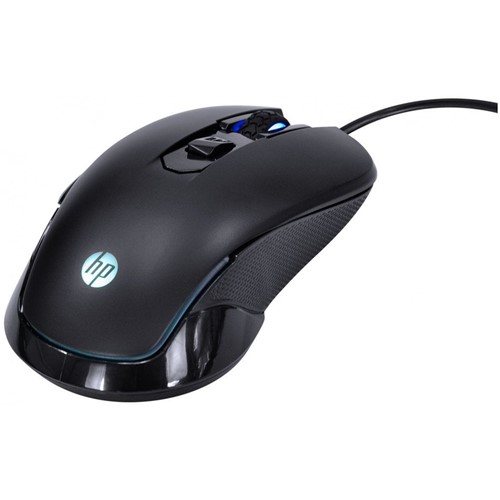 Mouse Gamer HP M200, 2400 DPI, Black