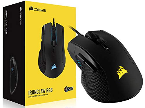 Mouse Gamer Ironclaw Rgb, Corsair, Mouses, Preto