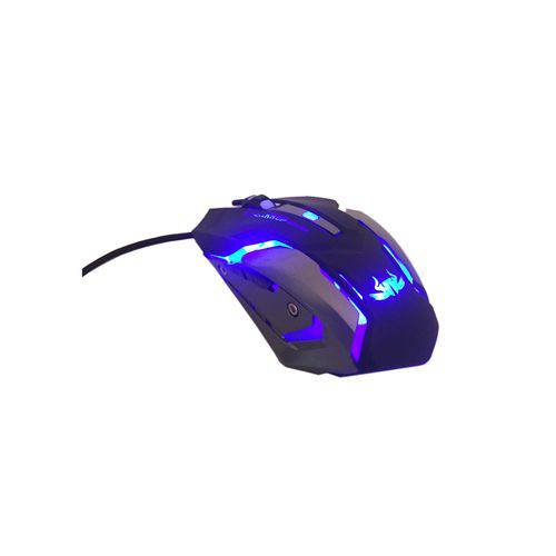 Mouse Gamer Knup Tiger-X 2400dpi 6 Botões LED
