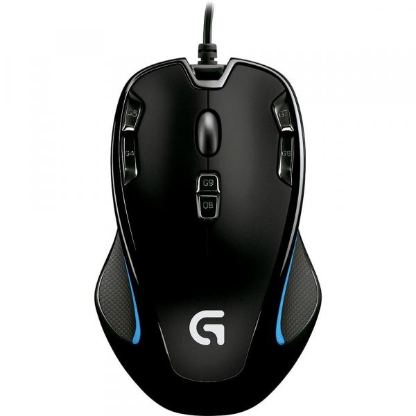 Mouse Gamer Logitech G300S - 2500 DPI - Preto - Logitech