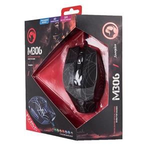 Mouse Gamer Marvo M306 Usb 2400dpi 6 Botões