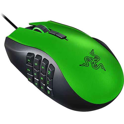 Tudo sobre 'Mouse Gamer Naga Green Edição Limitada - Razer'
