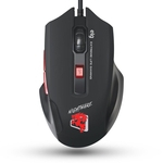 Mouse Gamer Nightmare ELG Preto - MGNM