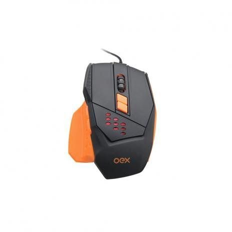 Mouse Gamer OEX Steel 4000DPI com Macro MS-305