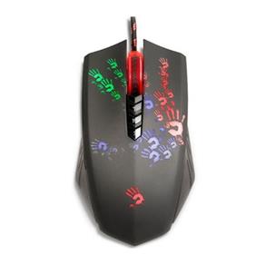 Mouse Gamer Óptico Bloody Usb com Fio Preto A6A A4 Tech