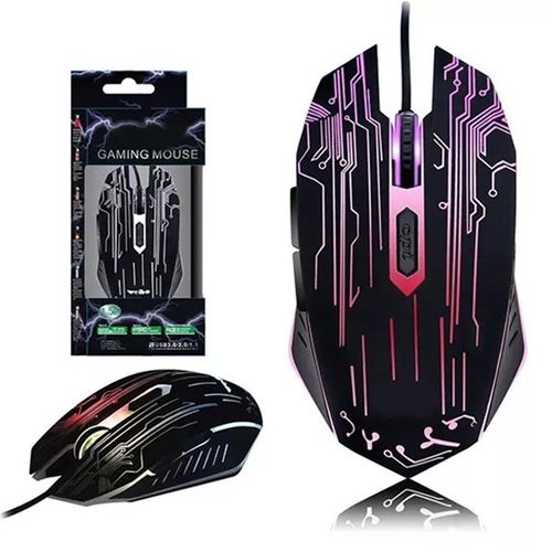 Mouse Gamer Óptico Hz8 Led 3200dpi