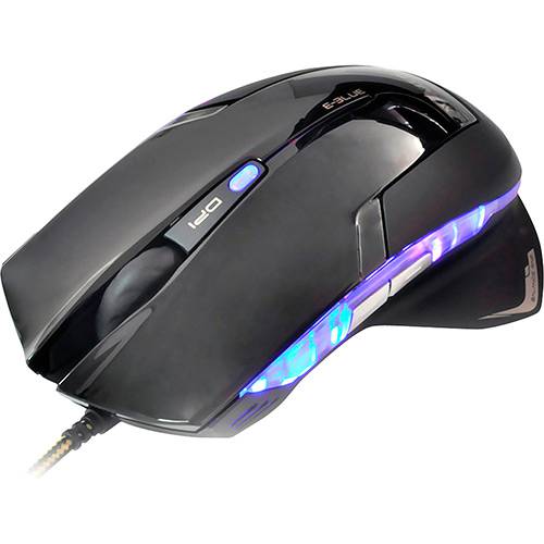 Mouse Gamer Optico Usb 2400dpi Mazer Type-r Preto E-blue