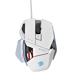 Mouse Gamer Rat 3 Branco Laser 3500 DPI - Mad Catz